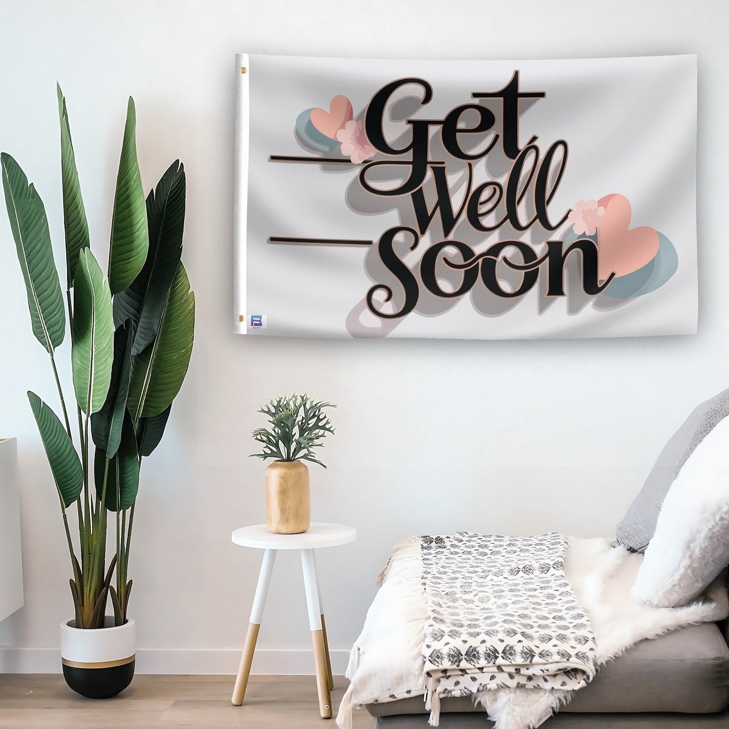 Get Well Soon Flag