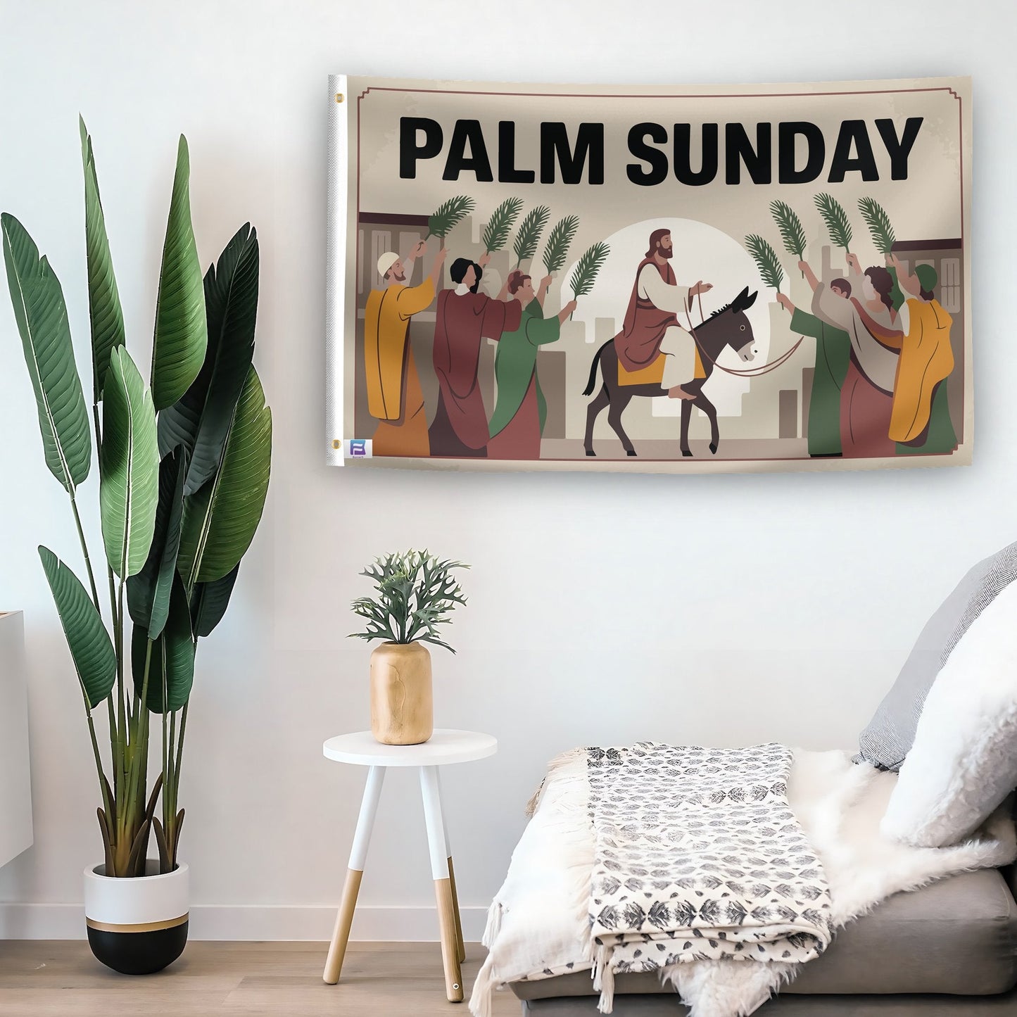 Palm Sunday Flag