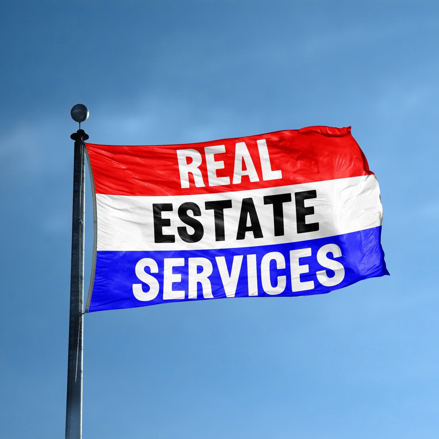 Real Estate Services Business Flag