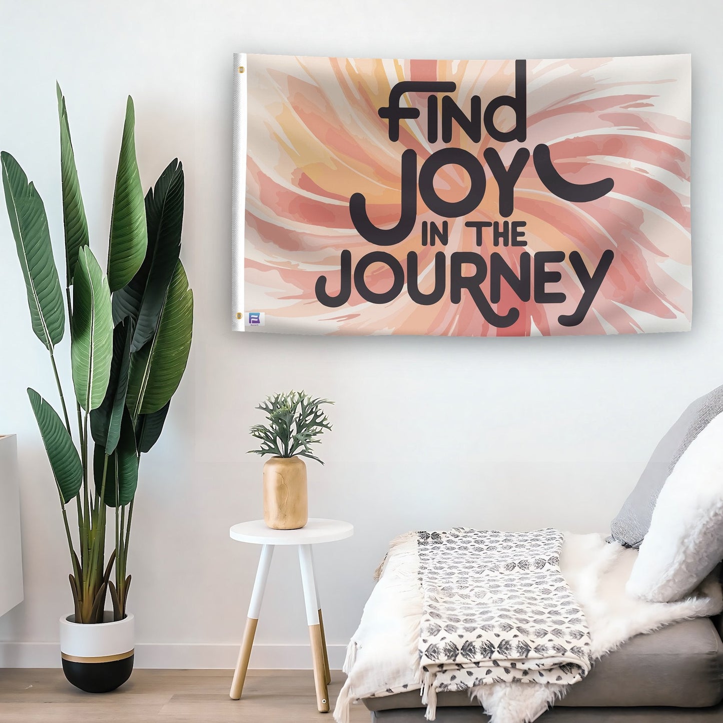 Find Joy In The Journey Motivational Flag
