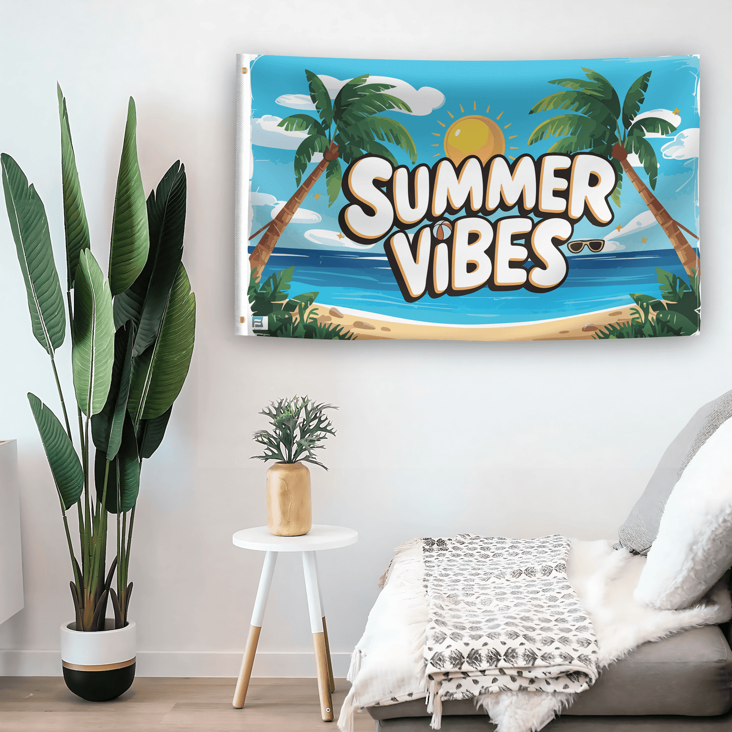 Summer Vibes Flag