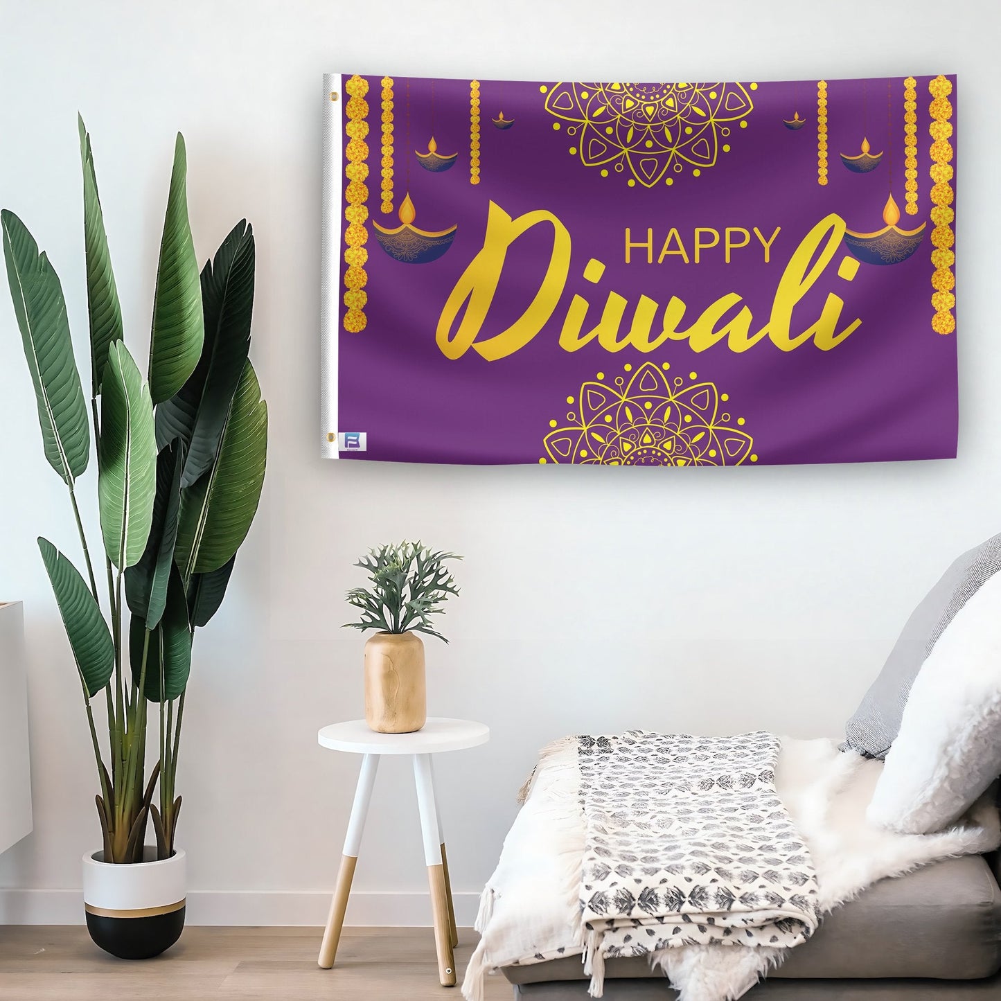 Happy Diwali Flag