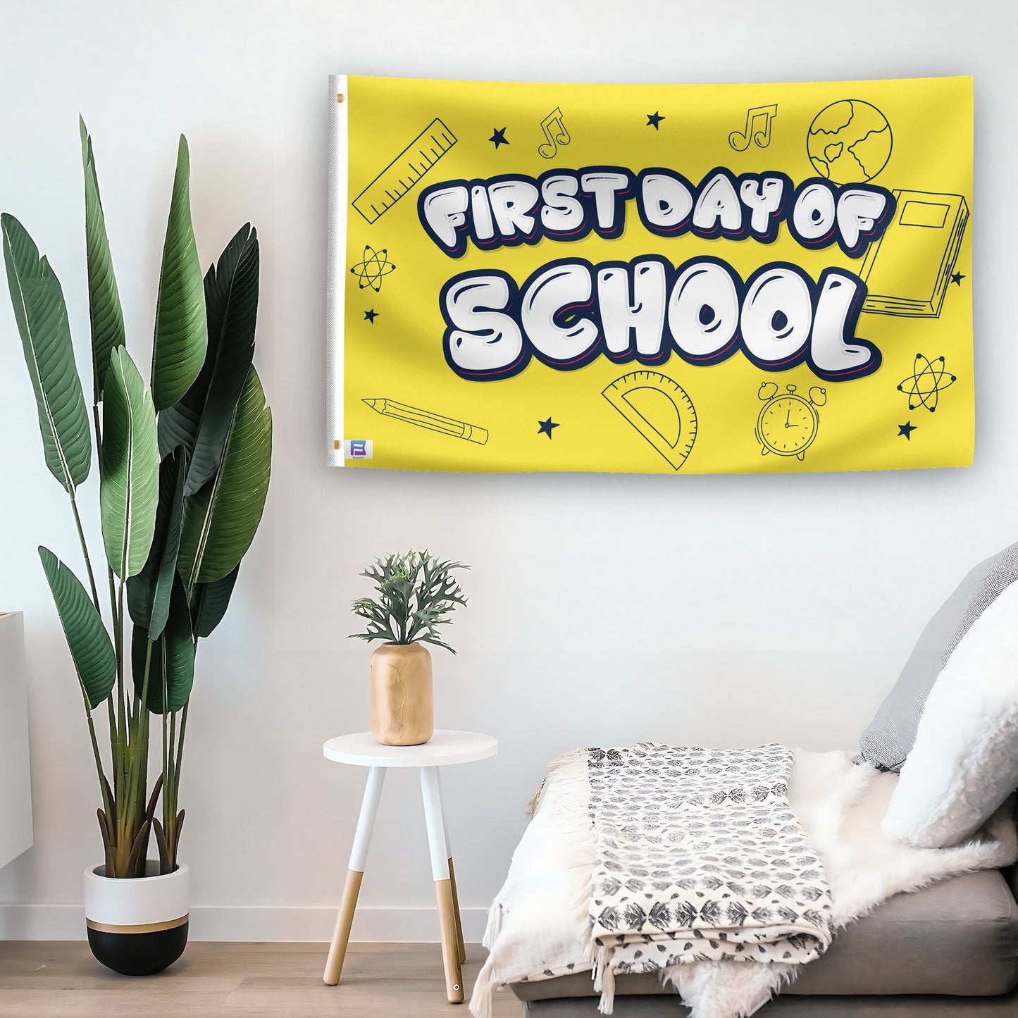 First Day Of School Flag