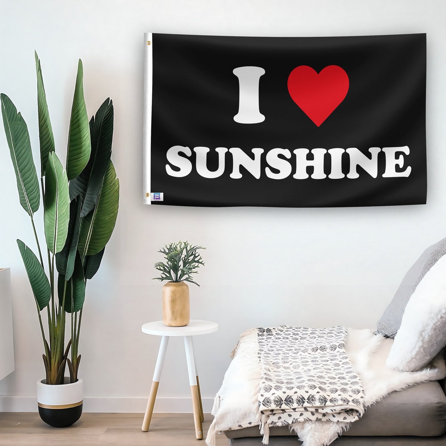 I Love Sunshine Flag