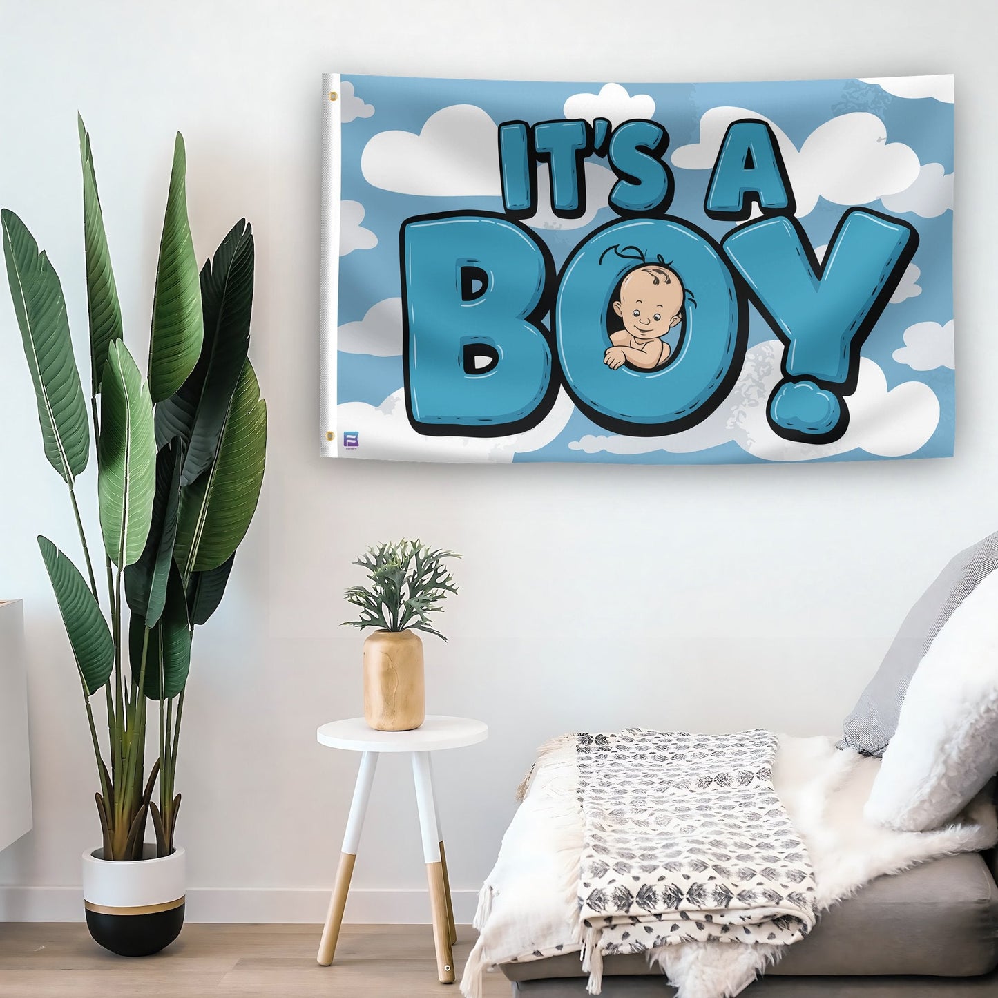 It's A Boy Flag