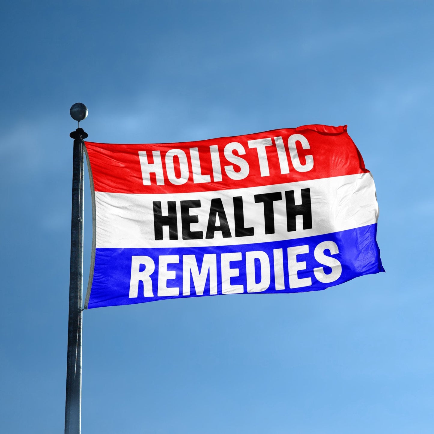 Holistic Health Remedies Business Flag
