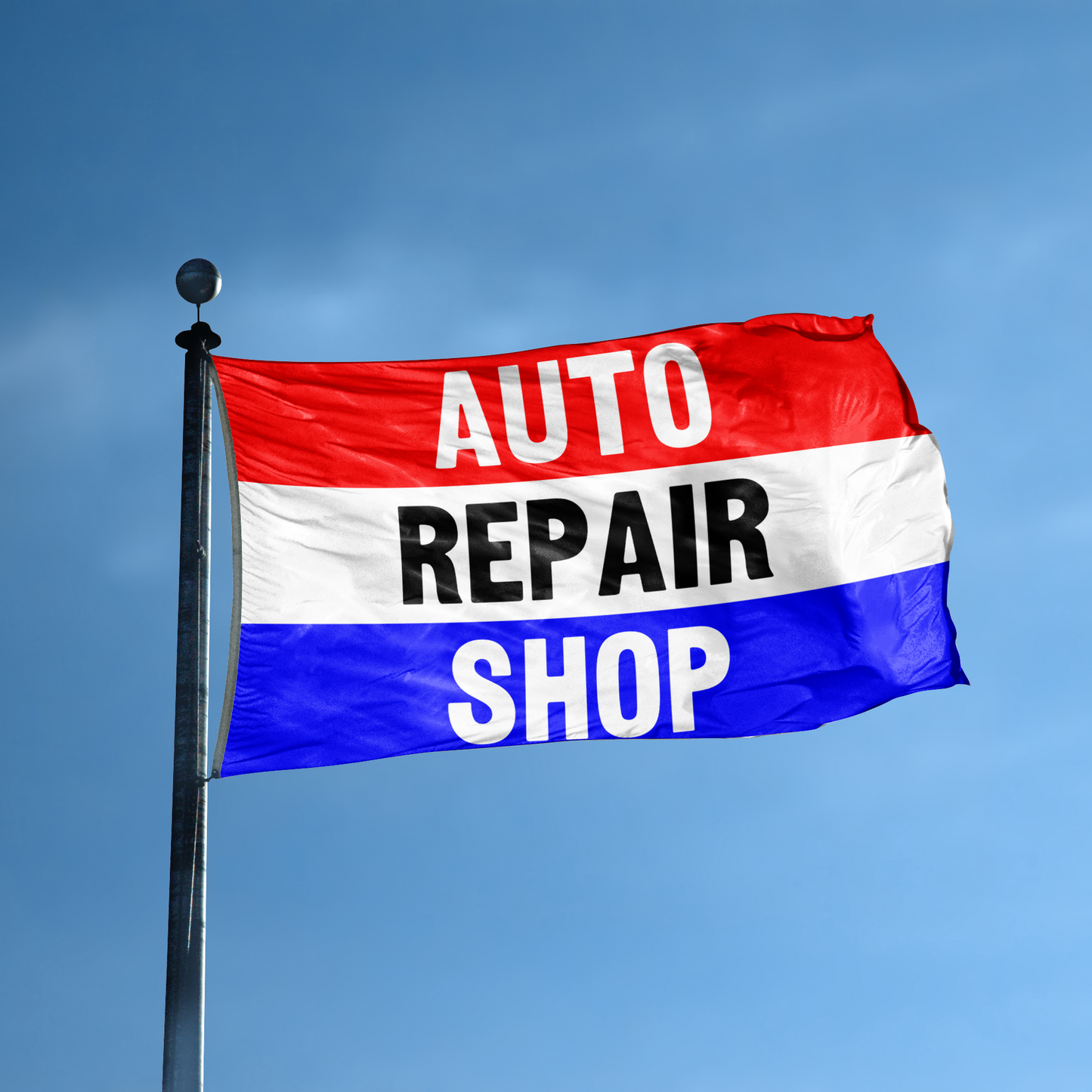 Auto Repair Shop Business Flag