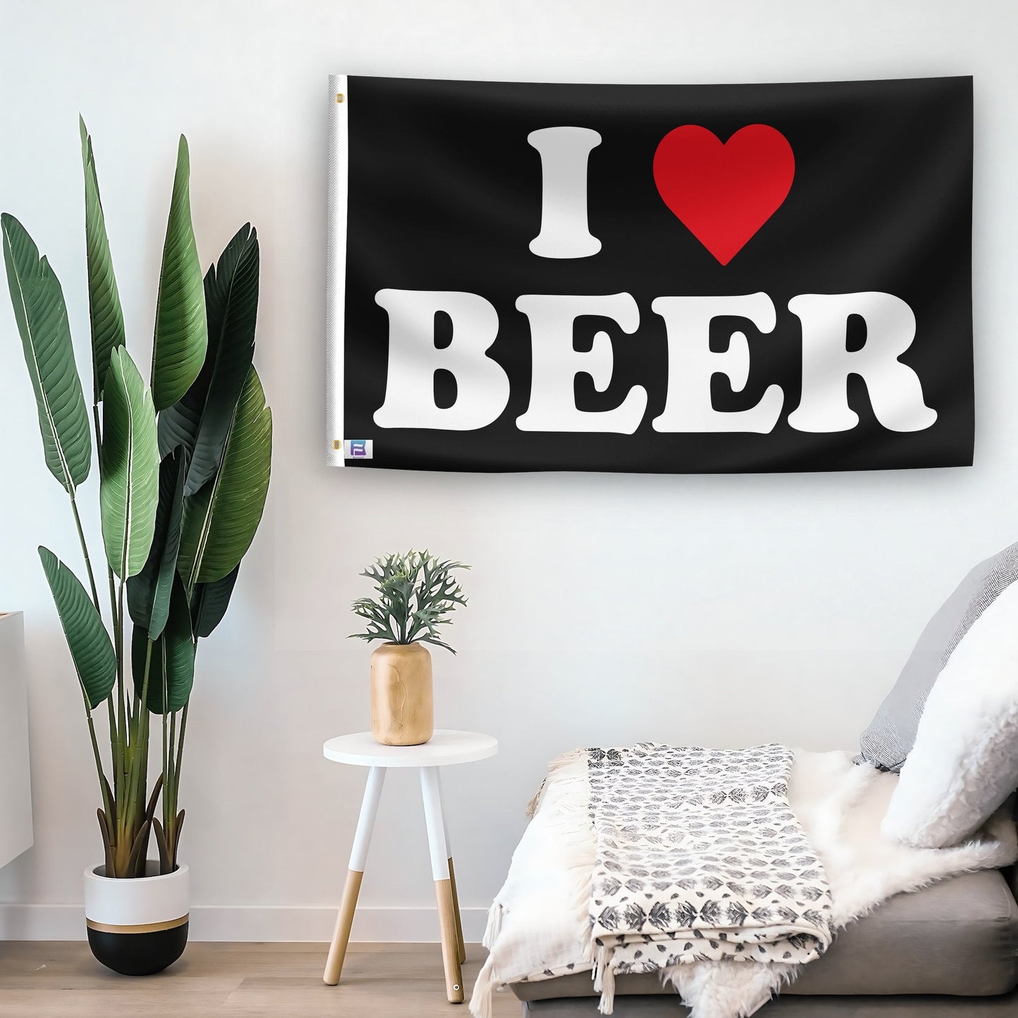 I Love Beer Flag