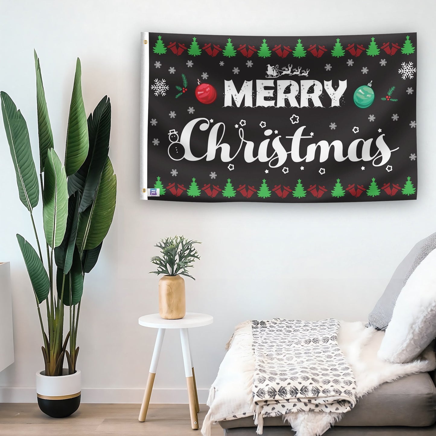 Merry Christmas Flag