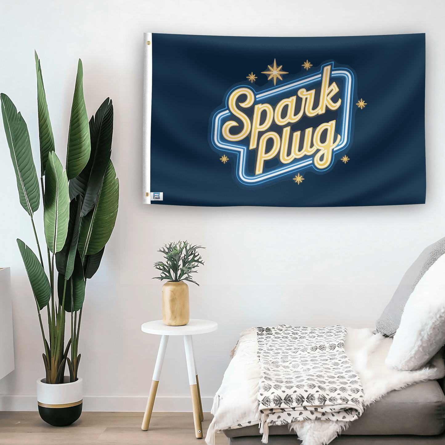 Spark Plug Flag