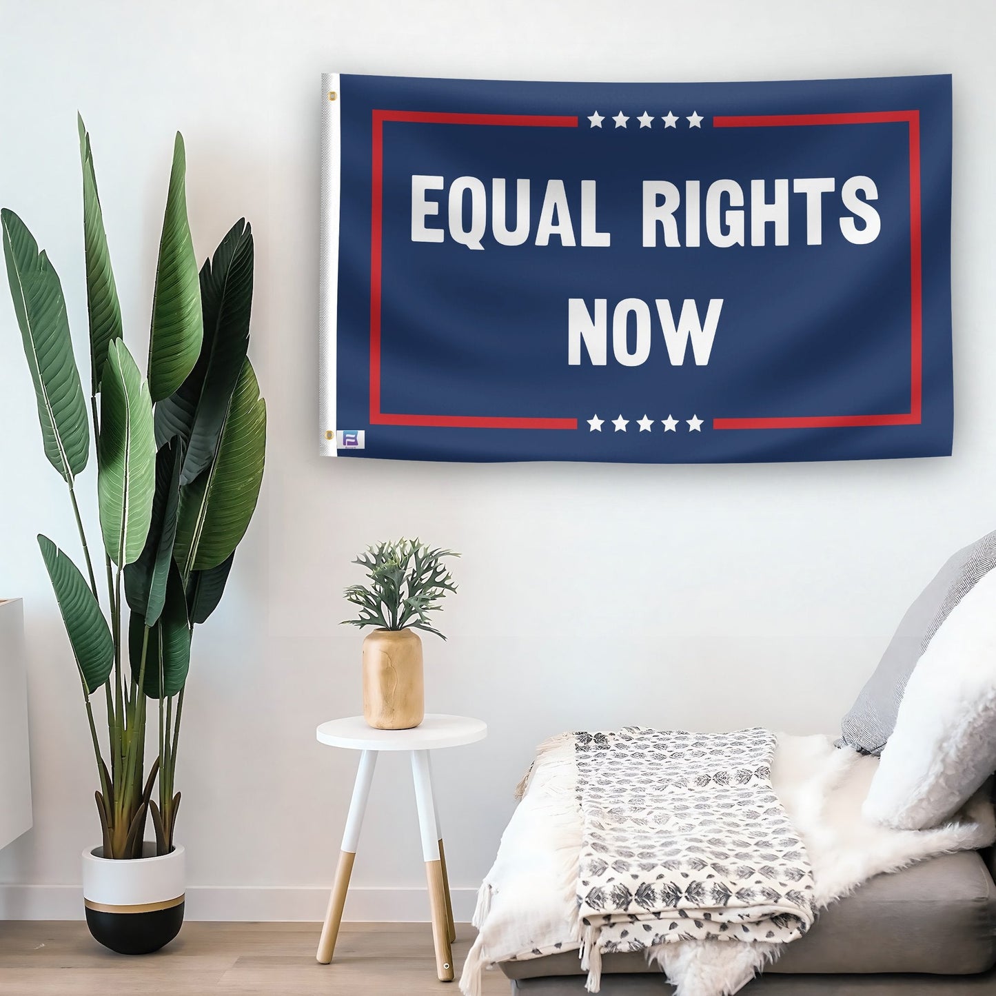 Equal Rights Now Political Flag