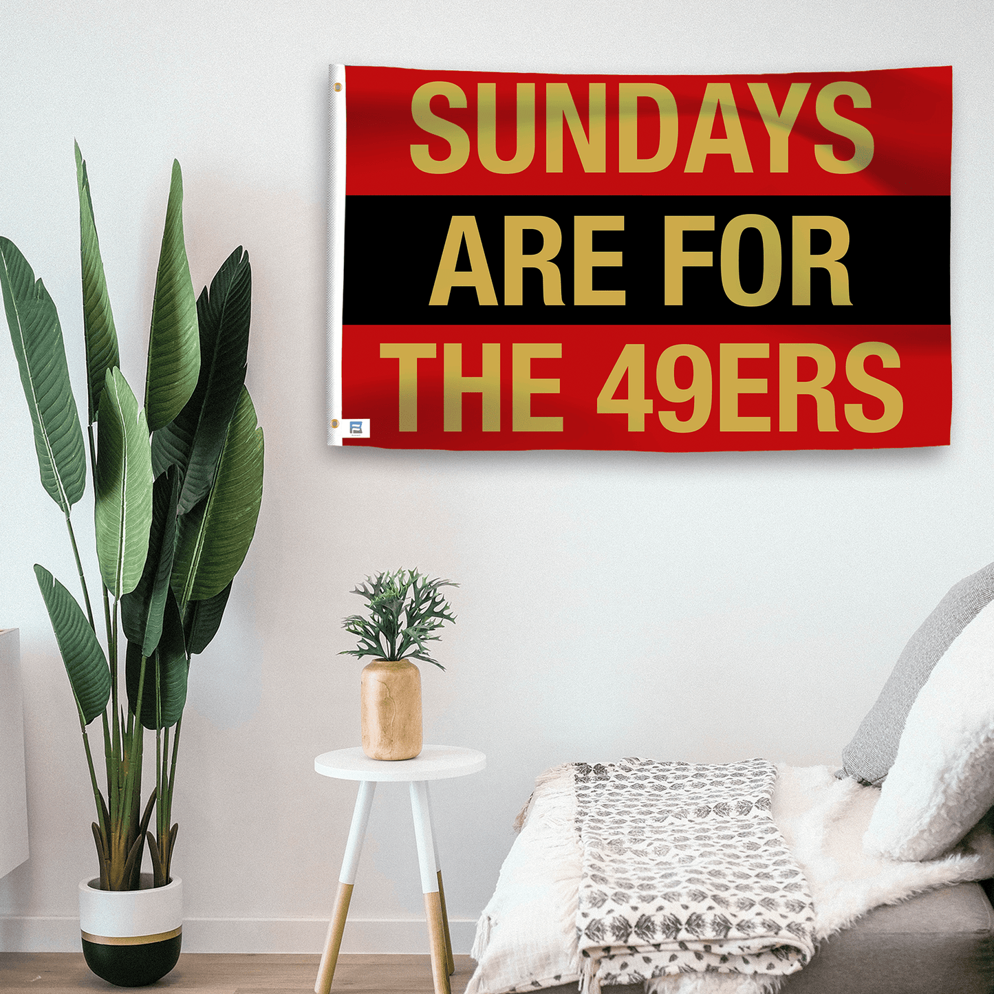 Sundays Are for the 49ers Flag