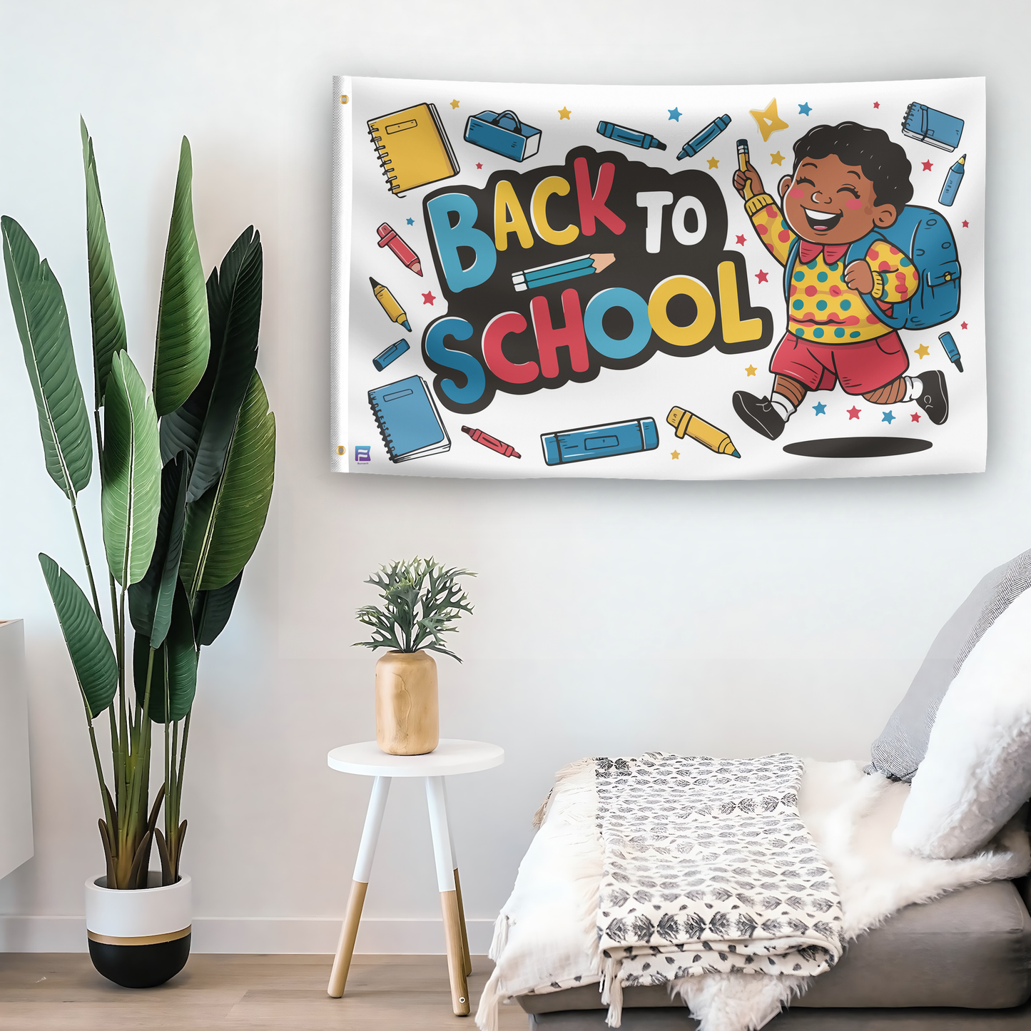 Back To School Classroom Flag