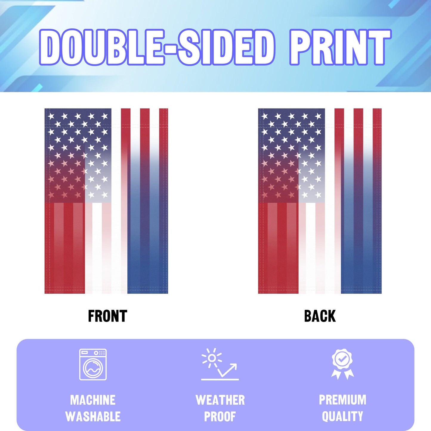 Dutch American Garden Flag