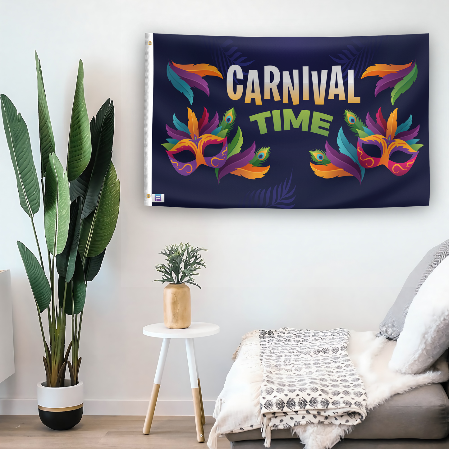 Carnival Time Flag