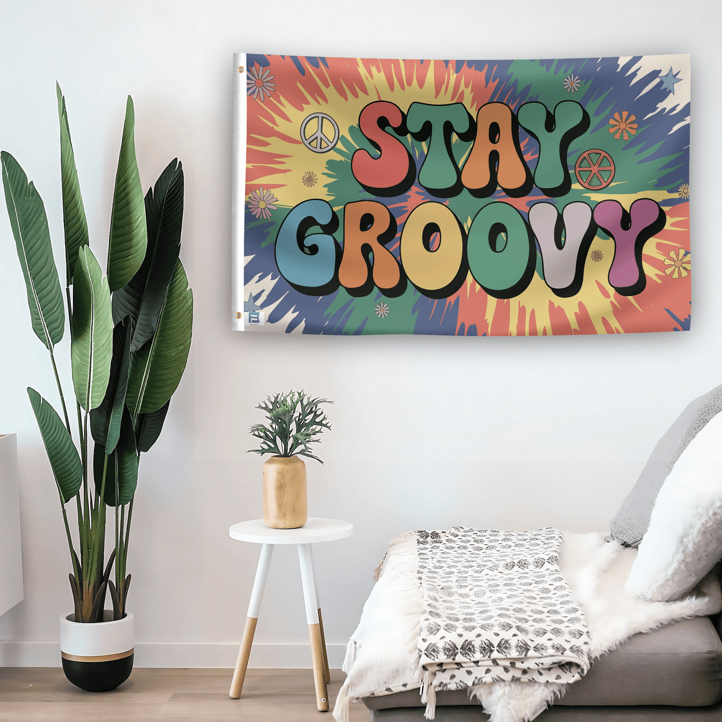 Stay Groovy Flag
