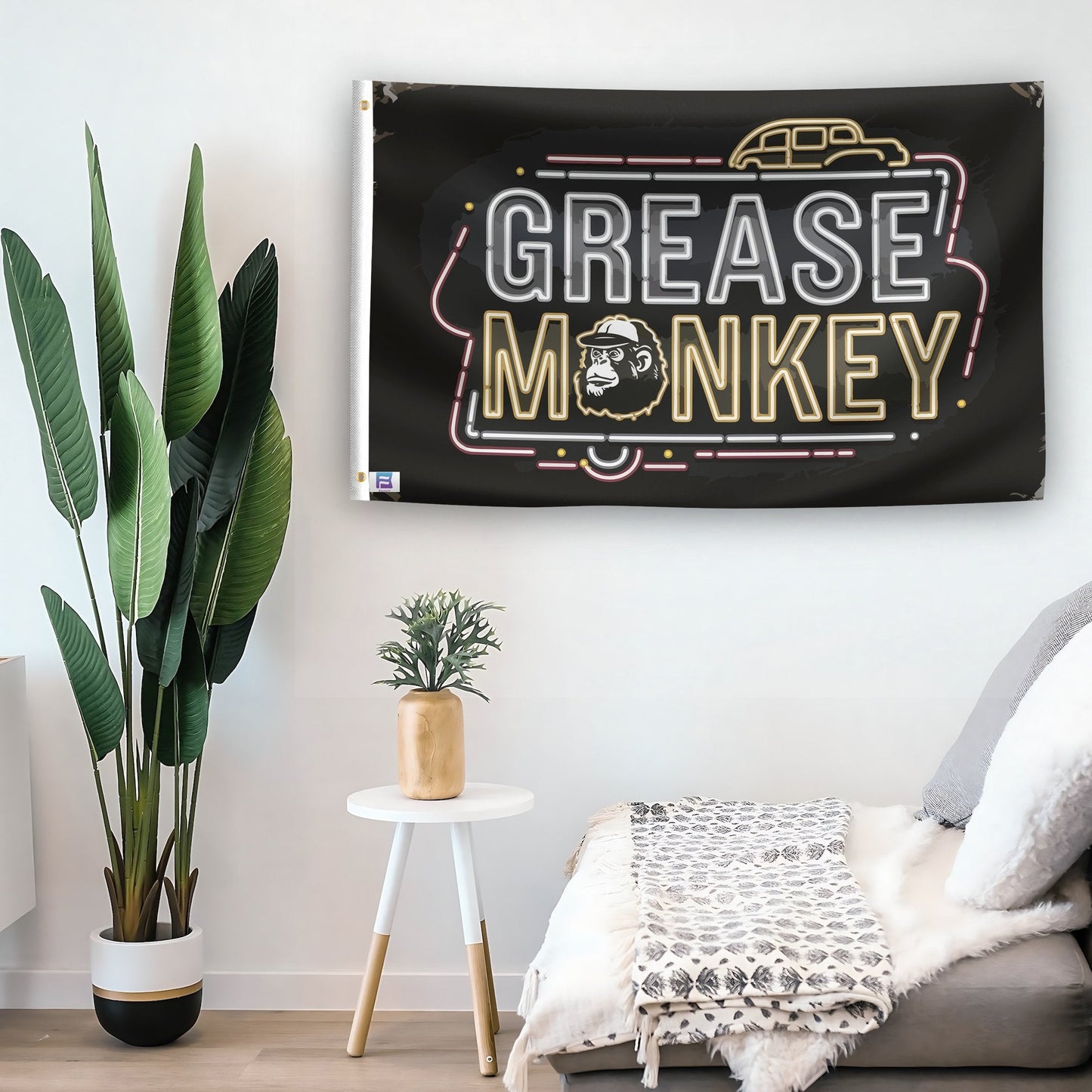 Grease Monkey Flag