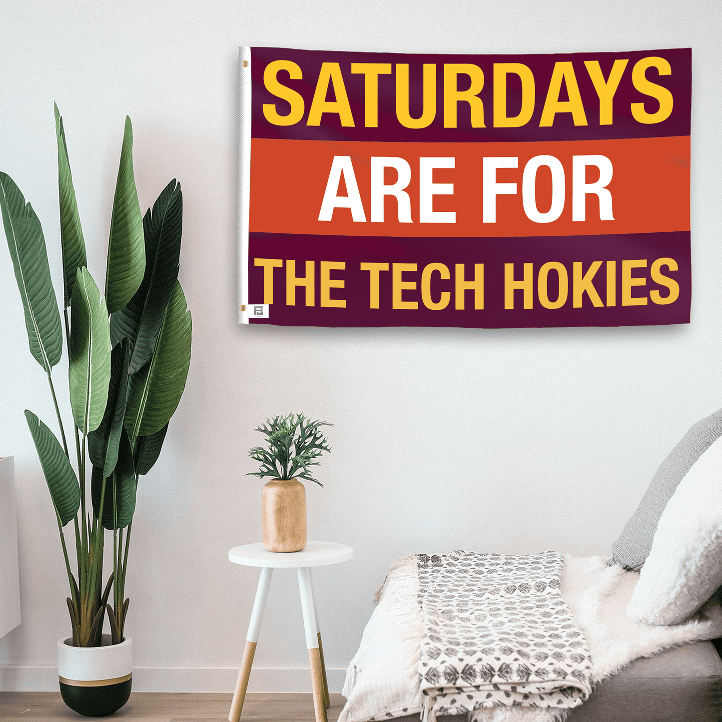 Saturdays Are for the Tech Hokies Flag