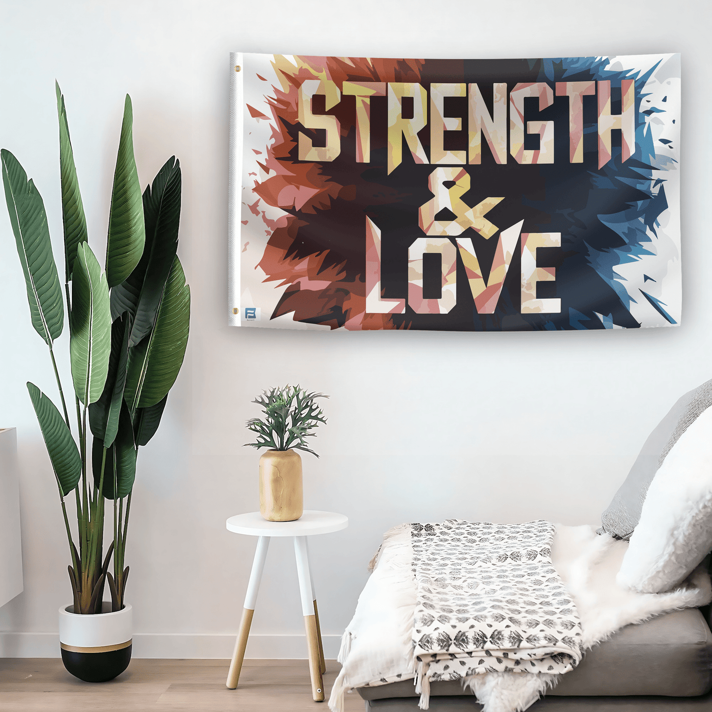 Strength & Love Flag