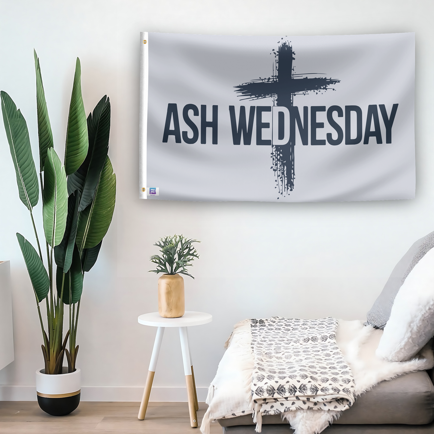 Ash Wednesday Flag