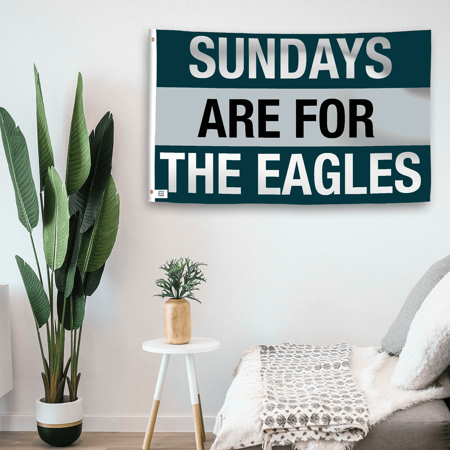 Sundays Are for the Eagles Flag