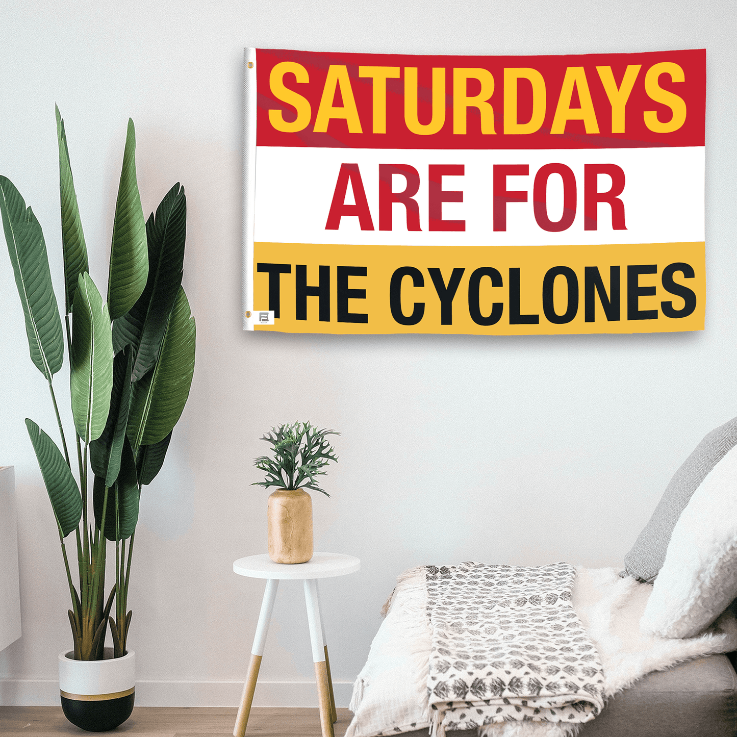 Saturdays Are for the Cyclones Flag