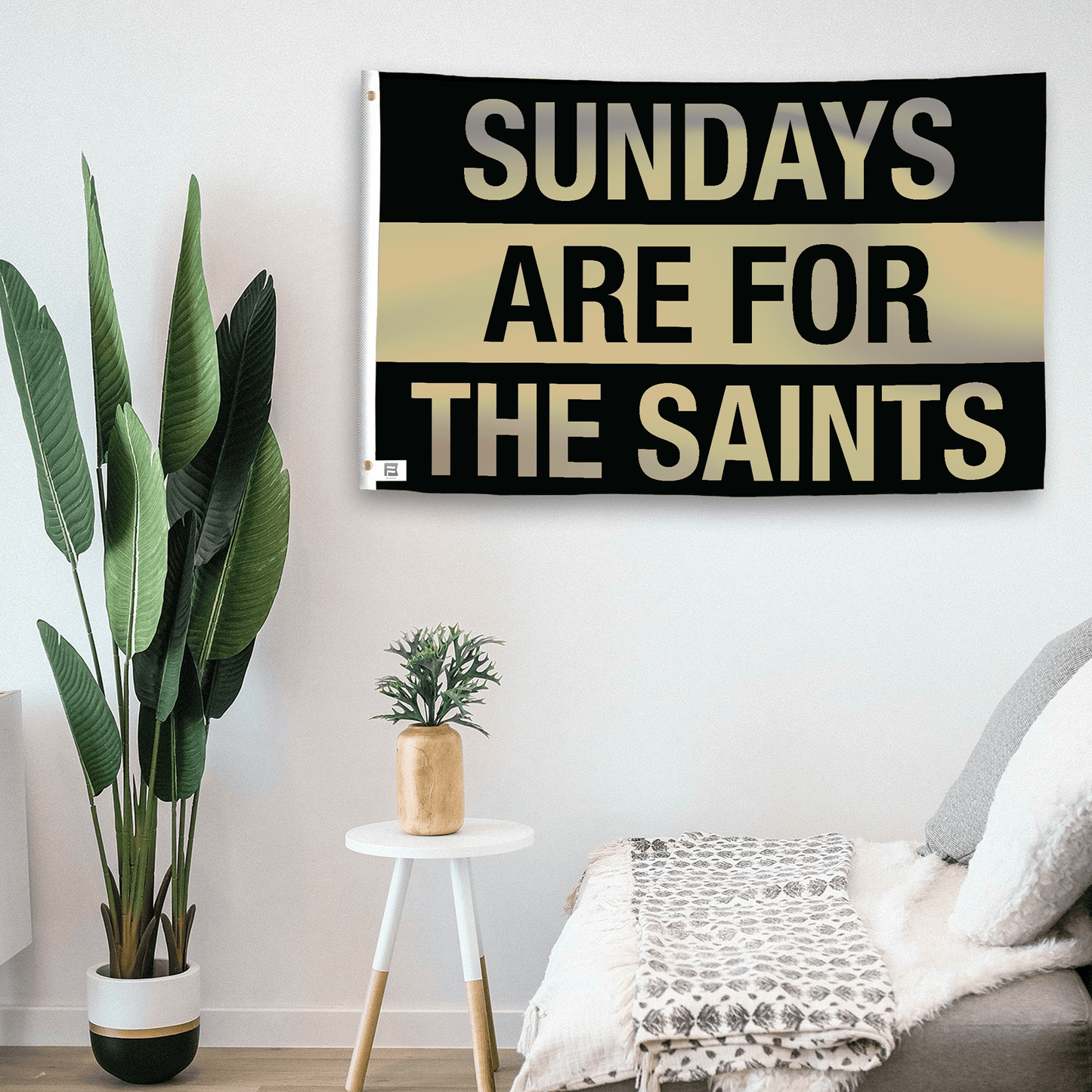Sundays Are for the Saints Flag
