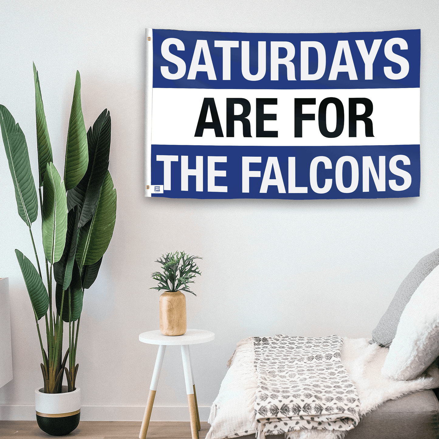 Saturdays Are for the Falcons Flag