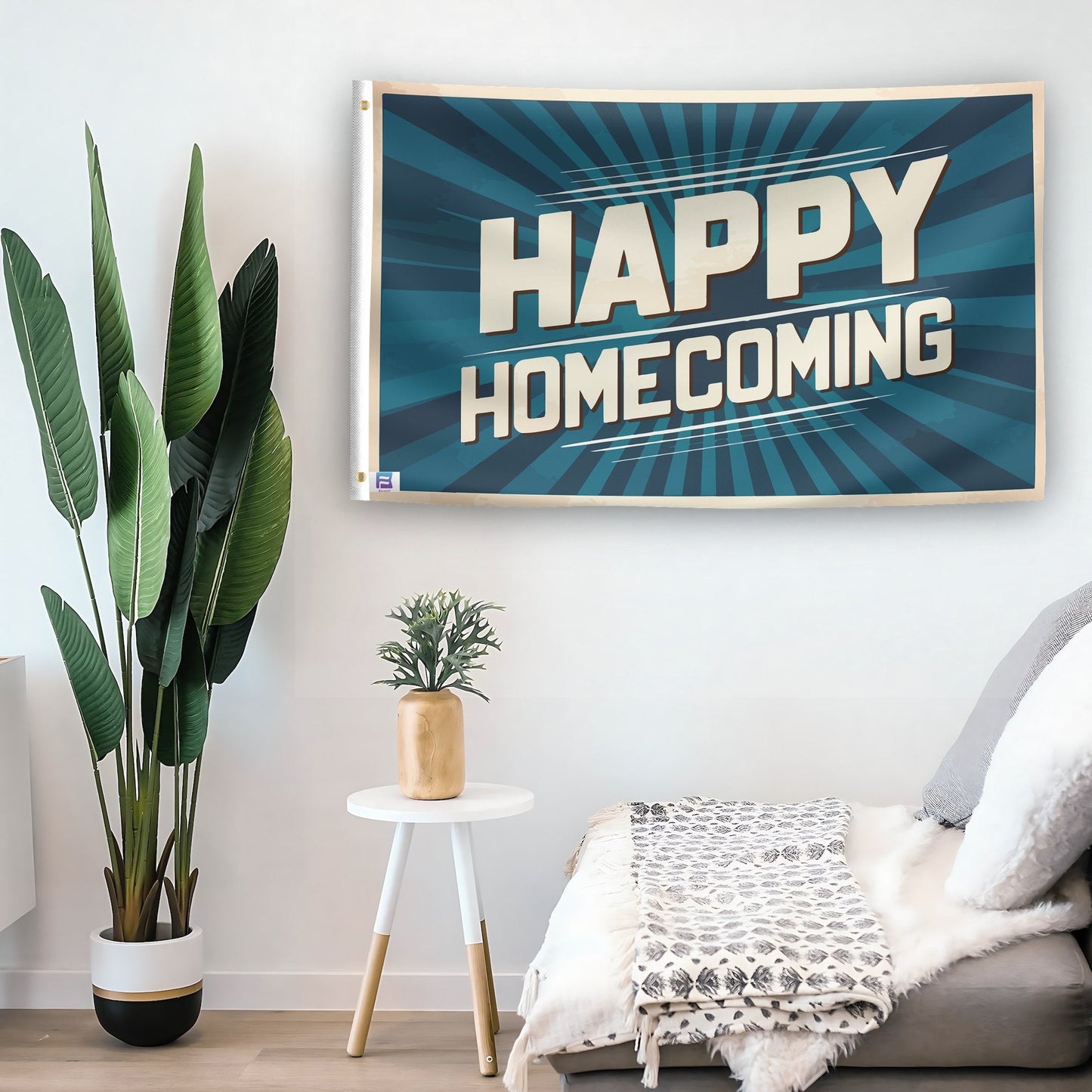 Happy Homecoming Flag
