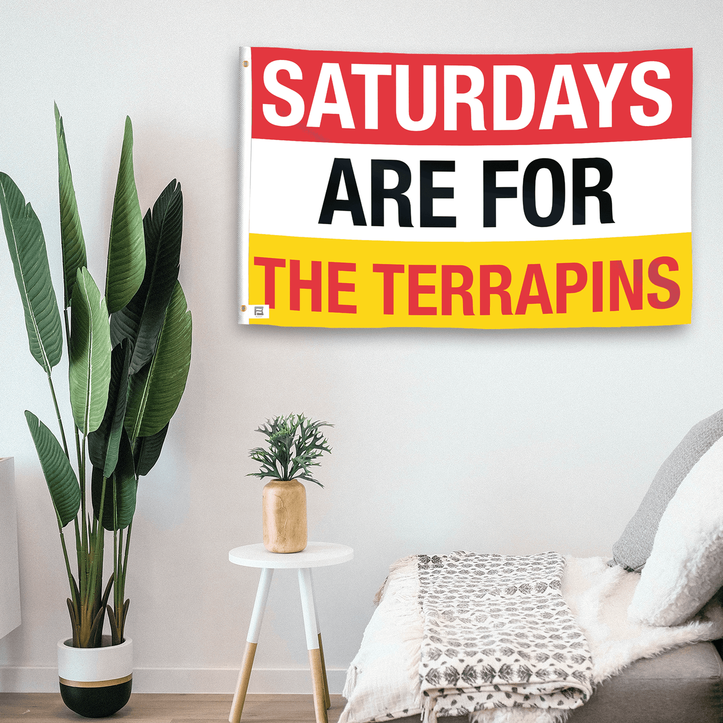 Saturdays Are for the Terrapins Flag