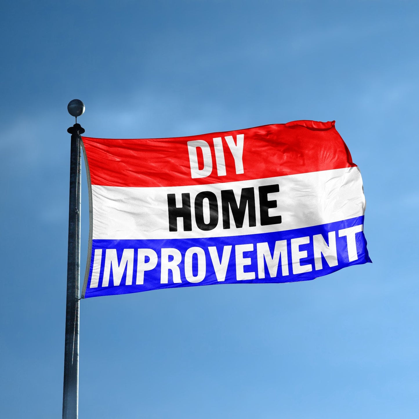 Diy Home Improvement Business Flag