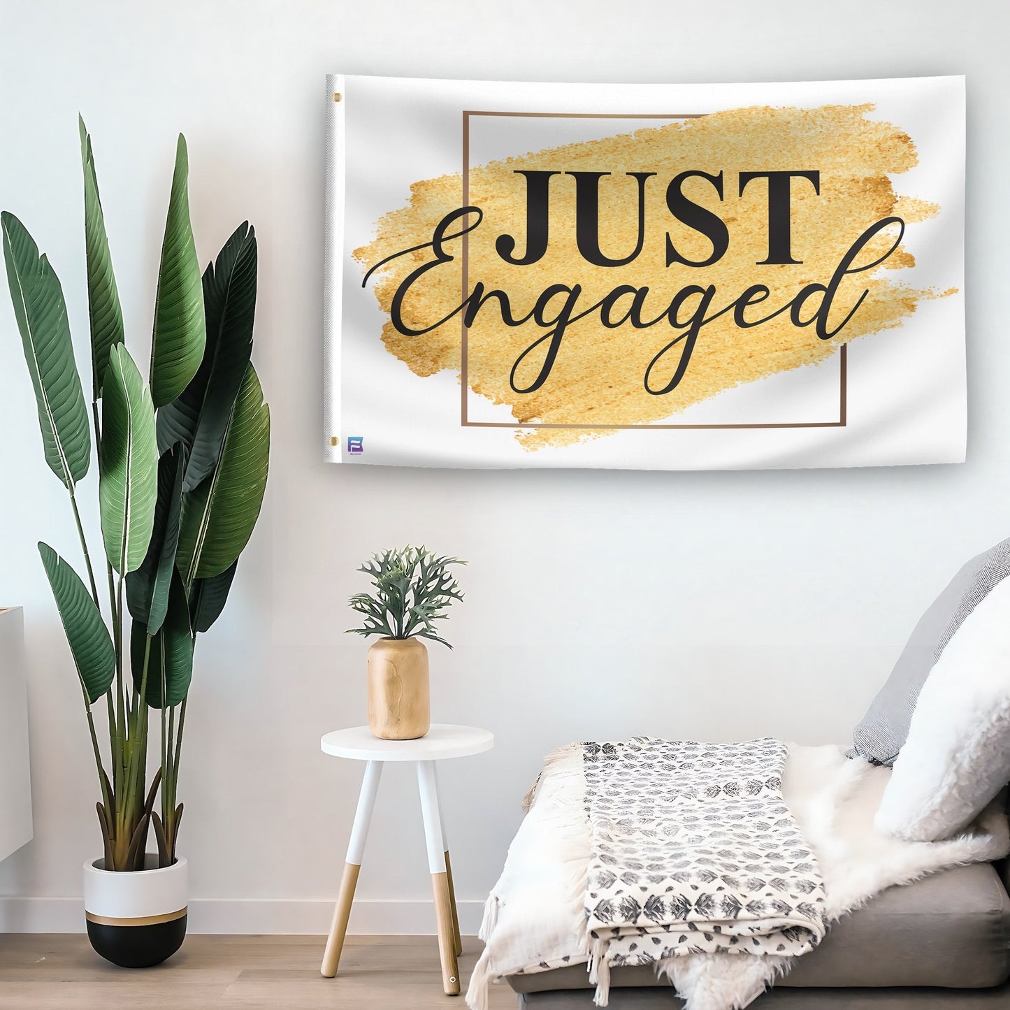 Just Engaged Flag