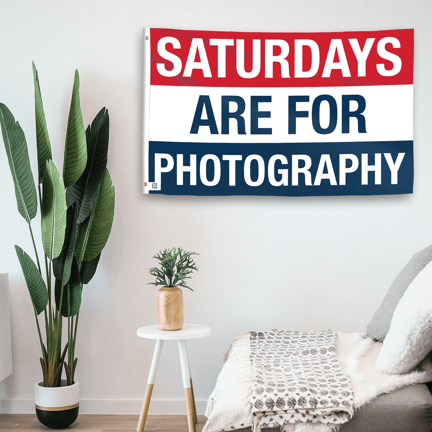Saturdays Are for Photography Flag