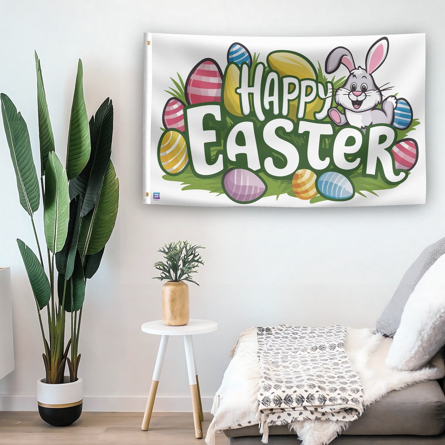 Happy Easter Flag