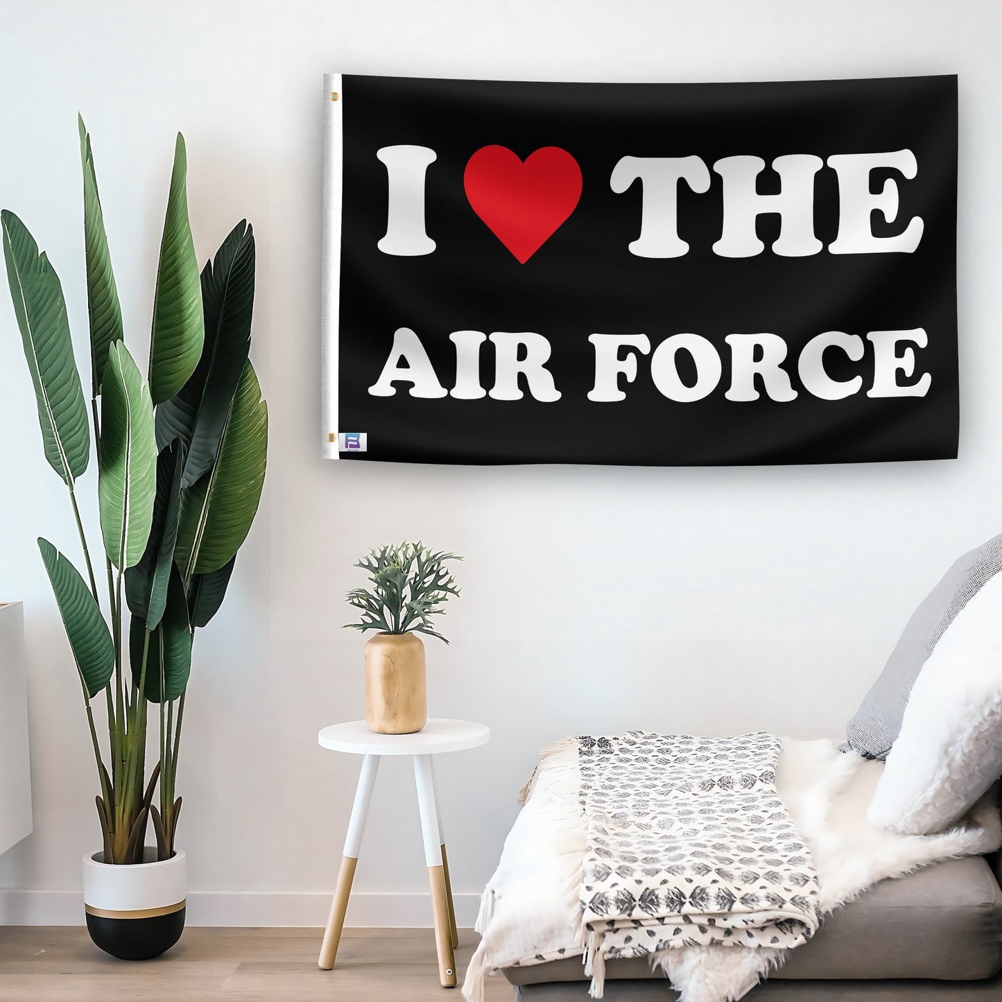 I Love The Air Force Flag