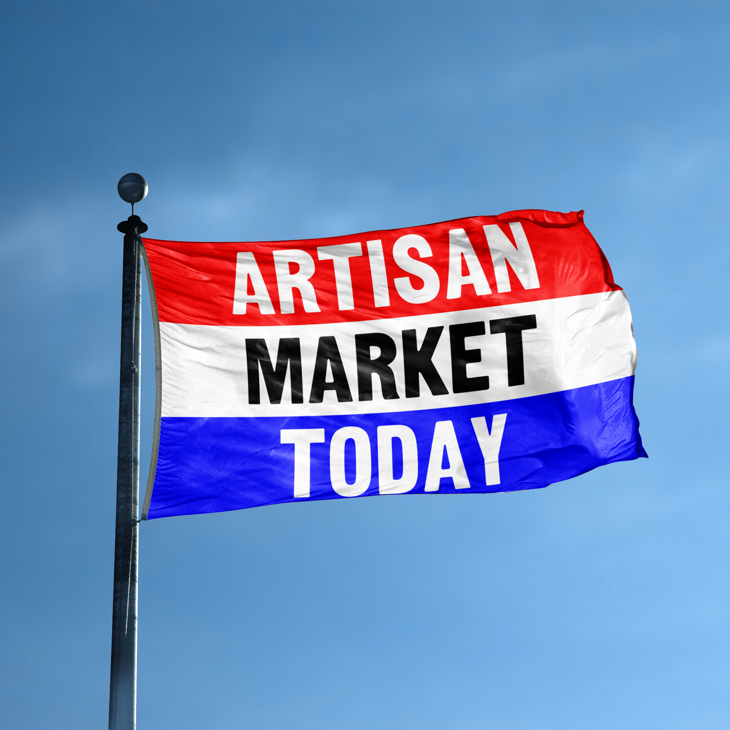 Artisan Market Today Business Flag