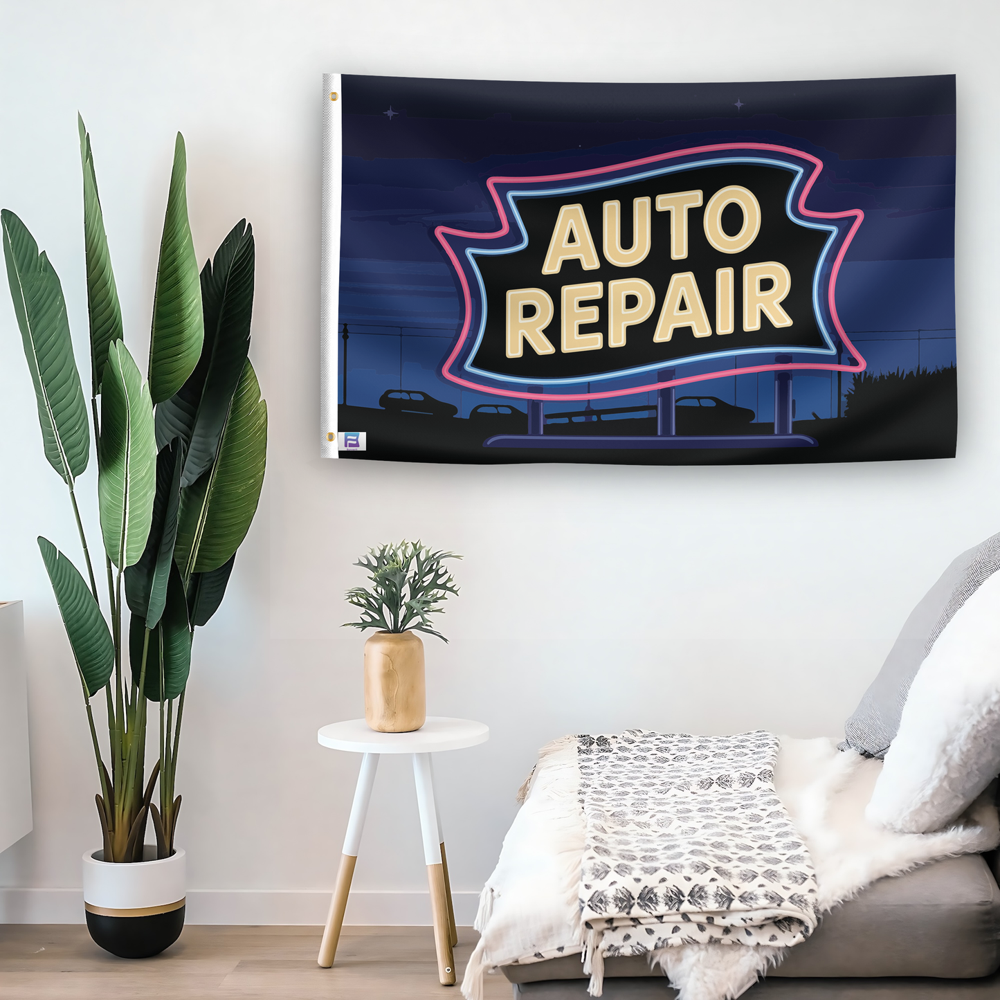 Auto Repair Flag