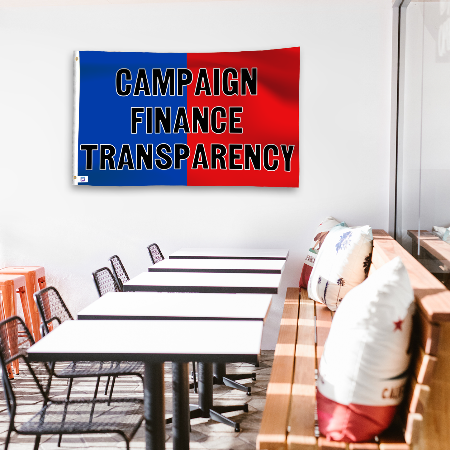 Campaign Finance Transparency Flag