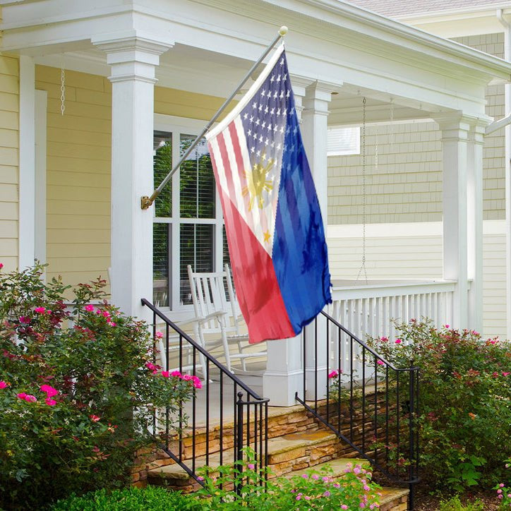 Filipino American Hybrid Flag