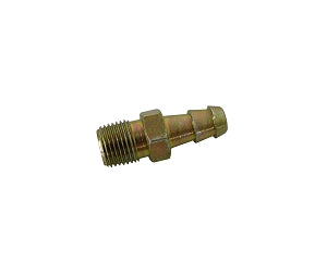 Brass Straight Fuel Fitting 1/8 Inch Thread 1/4 Inch Line
