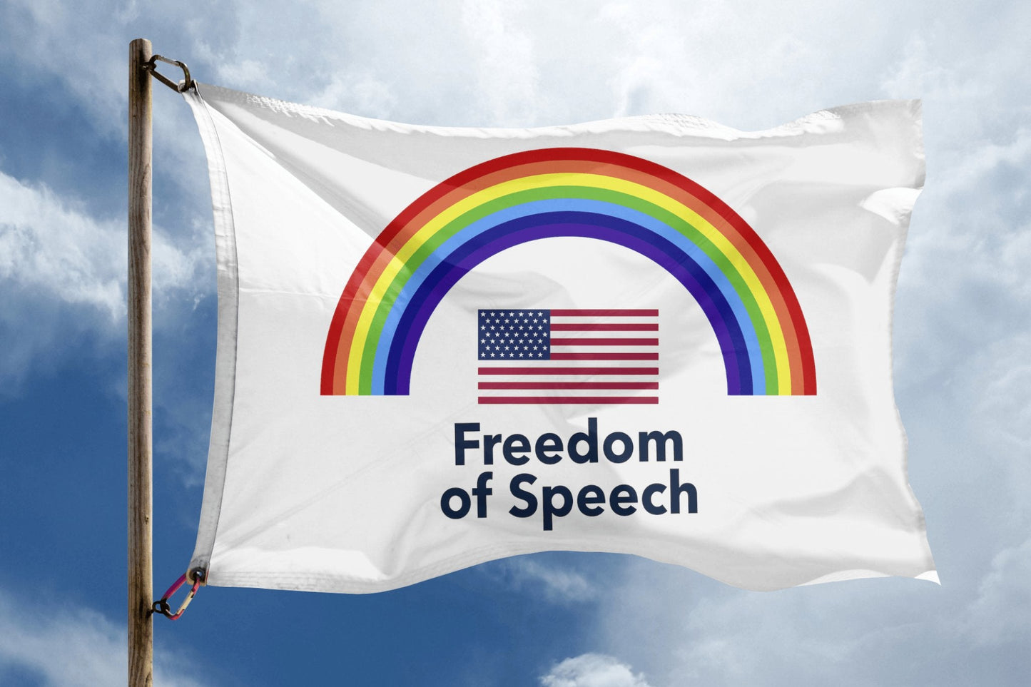 Freedom of Speech Flag
