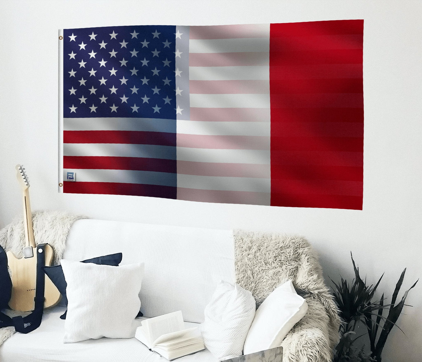 French American Hybrid Flag