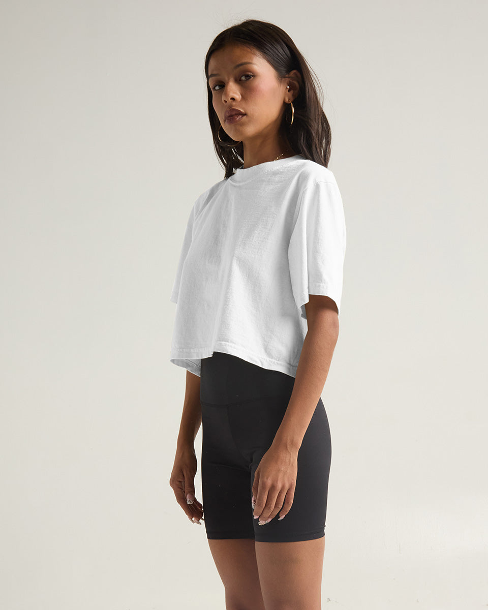 6.0oz Garment Dye Crop Top