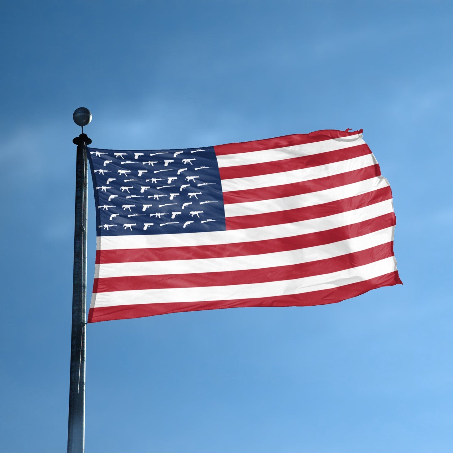 Gun Stars American Flag