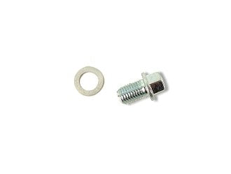 JF 168F GX200 Clone Oil Drain Plug - Integrated Washer - 196cc/212cc Legal