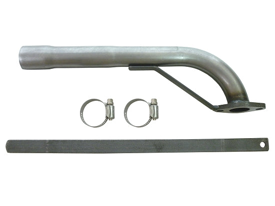 Straight Header for Big Block GX390 Clone Engines with Mounting Hardware