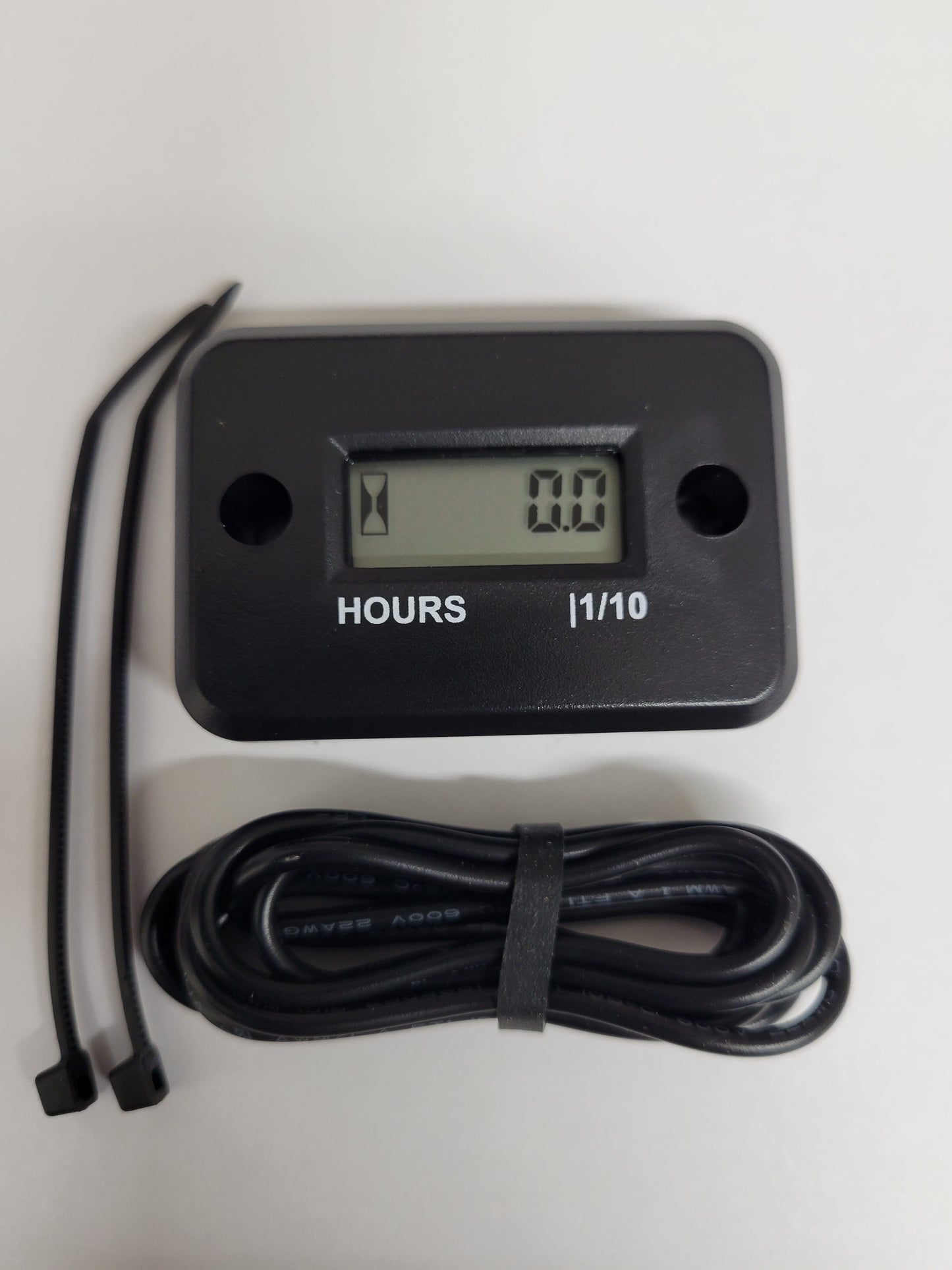Precision Engine Hour Meter with RPM Wire for Kart Maintenance