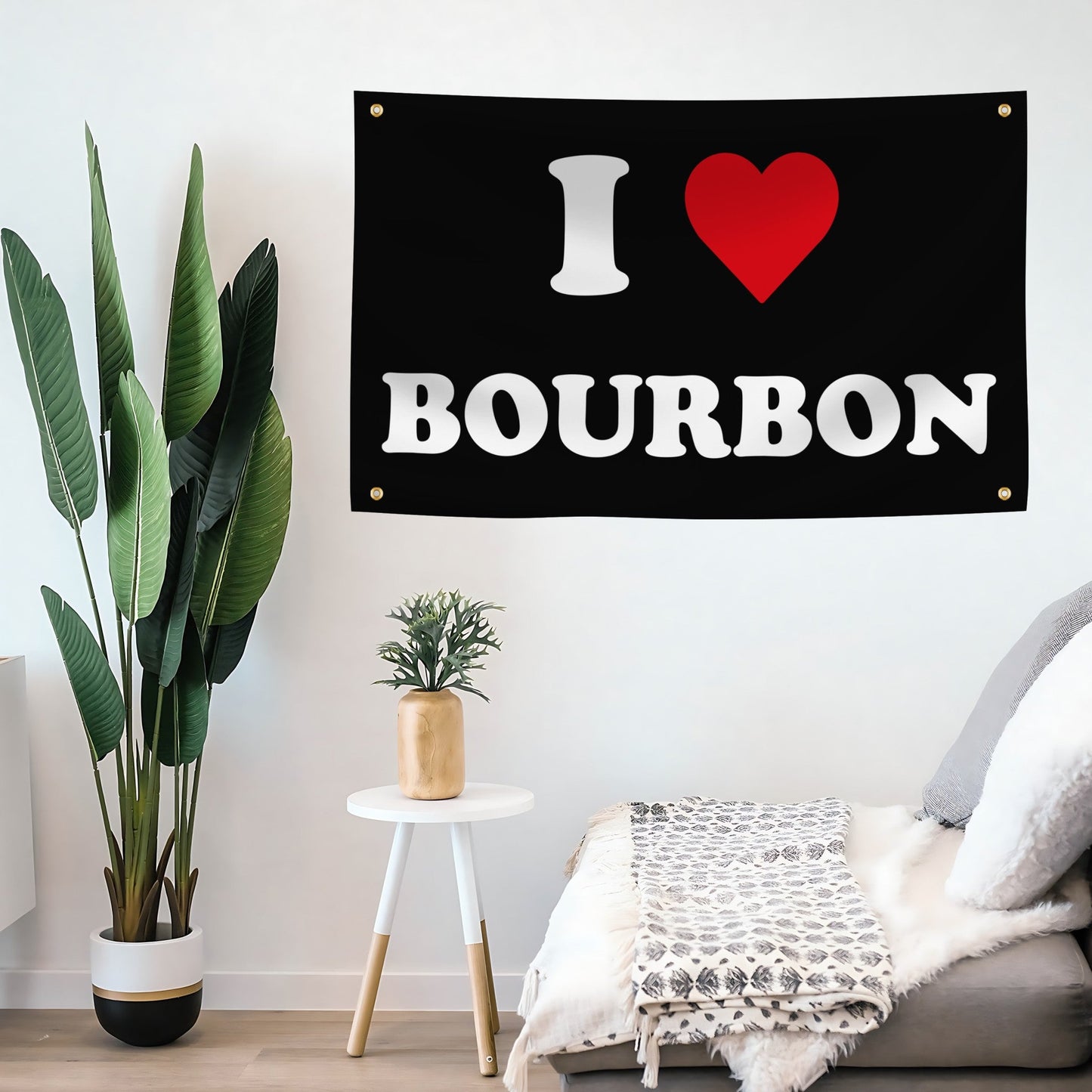 I Love Bourbon Flag