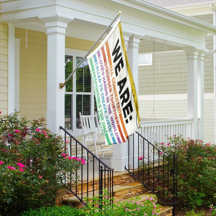 "WE ARE" Unity Flag
