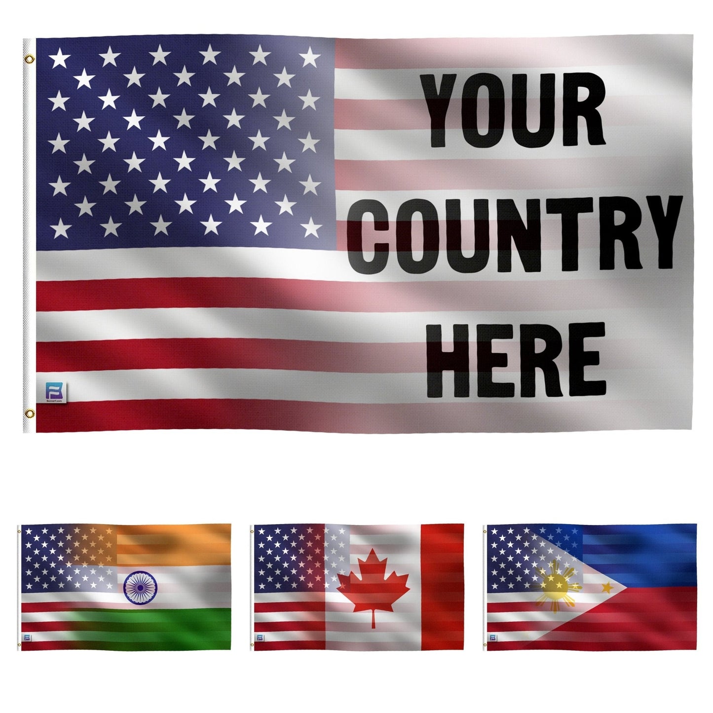 Custom Country Flag Blend
